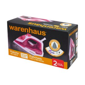 Plancha de vapor con base antiadherente. - WARENHAUS