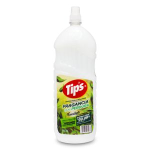 Desinfectante líquido con AMONIO CUATERNARIO y aroma EUCALIPTO; 2 lt. - TIPS