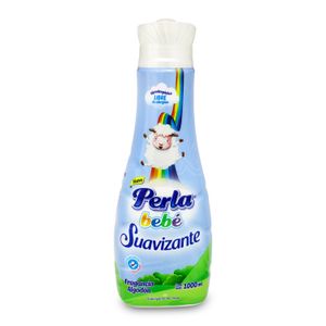 Suavizante de ropa para bebé HIPOALERGÉNICO con fragancia suave a ALGODÓN; 1 lt. - PERLA BEBÉ