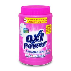 Quitamanchas granulado formulado para zonas de cuello, axilas y puños; 1 kg. - OXI POWER