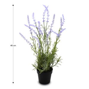 Planta decorativa de 46 cm artificial tipo LAVANDA. - ORGILL