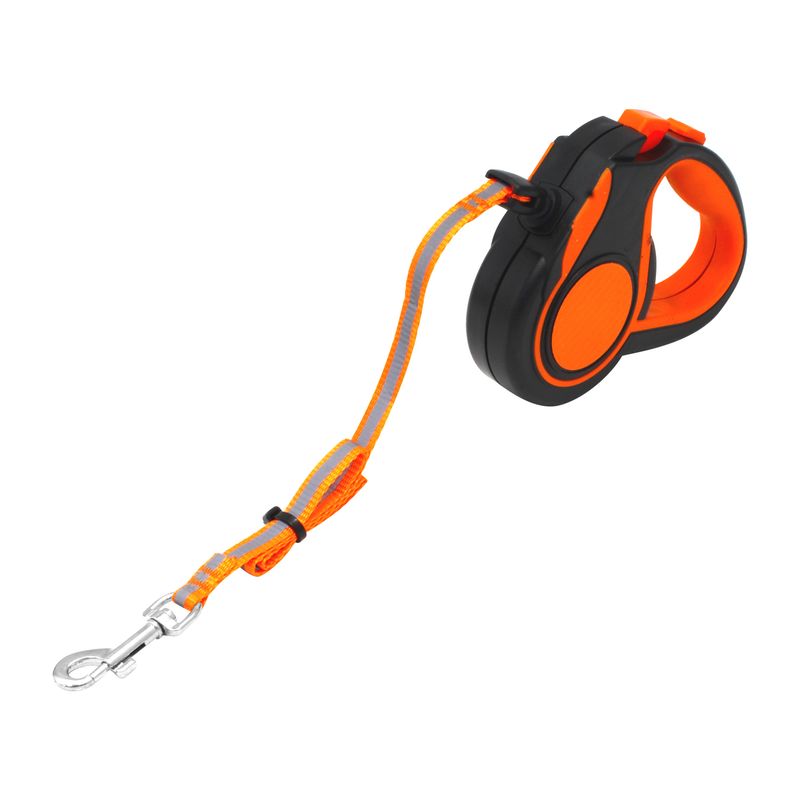 Correa-retractil-para-perros-de-5-m-con-estuche-y-cinta-reflectiva-naranja.