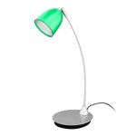 Lampara-LED-de-escritorio-con-cabezal-inclinable-y-poste-metalico-alargado.