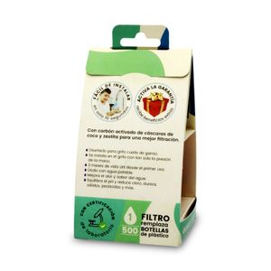 Filtro de agua con carbón activado y zeolita. - YAKUPURA