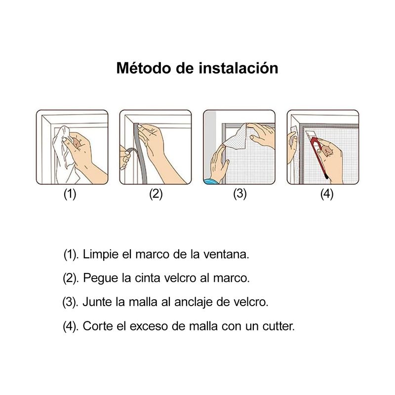 Pantalla-antimosquitos-con-anclaje-velcro-para-marcos-de-puertas-y-ventanas.