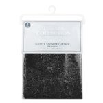 Cortina-para-baño-GRIS-de-180-x-180-cm-con-diseño-escarchado-semitransparente.