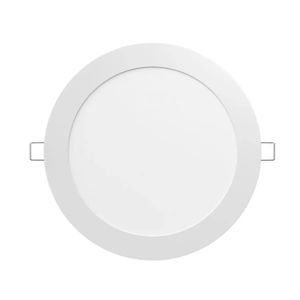Panel LED redondo de estructura metálica blanca para EMPOTRAR. - SYLVANIA