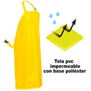 Delantal Industrial talla única, Calibre 14 - INVERNAR