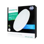 Panel-LED-redondo-de-24W-de-estructura-metalica-blanca-para-SOBREPONER.