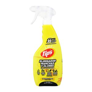 Eliminador de manchas y malos olores con aroma FRAGANCIA CÍTRICA libre de cloro; 500 ml. - TIPS