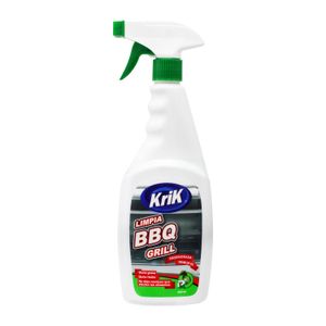 Desengrasante limpiador formulado para remover la comida quemada, grasa, hollín y 
carbón; 600 ml. - KRIK