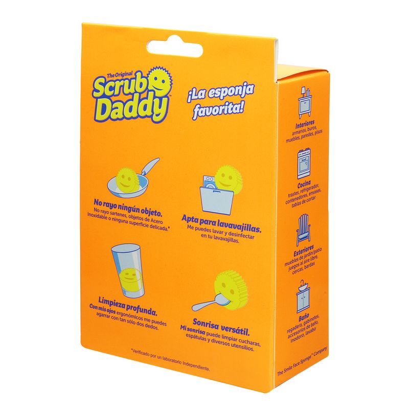 Esponja-de-cocina-SCRUB-DADDY-con-textura-flexible-que-no-raya-ni-retiene-olores.