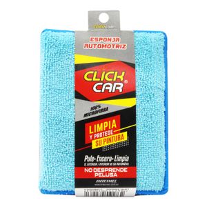 Paño de microfibra para auto con diseño ergonómico de 14 cm. - CLICK