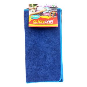 Paño de microfibra para auto con diseño ergonómico de 30 x 30 cm. - CLICK