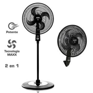 Ventilador AIR PROTEC para pared o pedestal, 120V con 3 velocidades. - SAMURAI