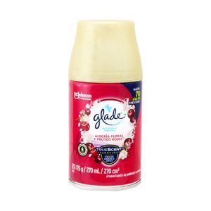 Ambiental respuesto con aroma a ALEGRIA FLORAL Y FRUTOS ROJOS; 270 ml. - GLADE