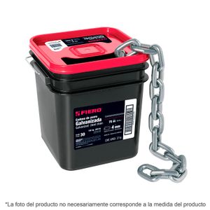 Metro de cadena galvanizada de 1/8" - FIERO