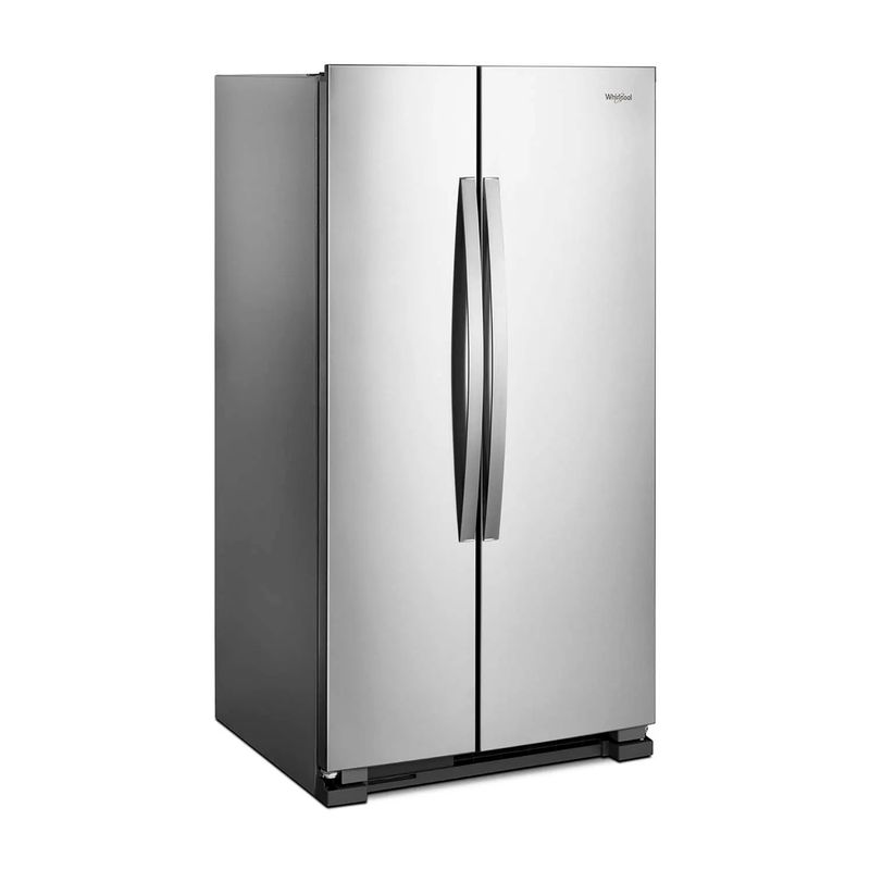 Refrigerador-plateado-de-710.7-lts-Side-by-Side-DUPLEX-de-2-puertas.