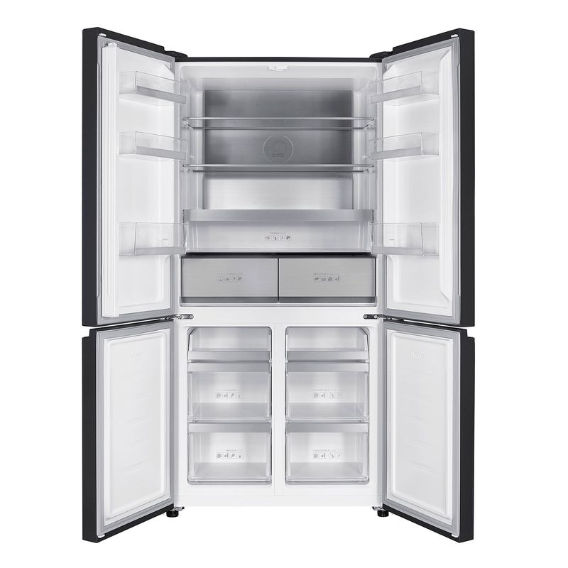 Refrigerador-french-door-negro-de-538-lts-de-4-puertas--con-frontal-de-cristal-y-motor-inverter.