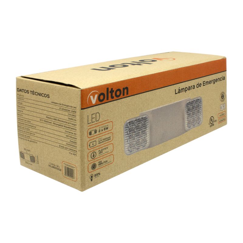 Lampara-de-emergencia-blanca-de-30-cm-con-2-lamparas-LEDs-de-6W.