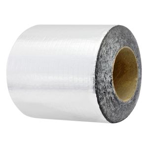 Lámina asfáltica autoadhesiva plateada de 20 cm x 10 m. - K PRO