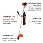 Motoguadaña-desmalezadora-a-gasolina-50-1-de-1.4-HP-de-18-pulgadas-de-corte-a-9000-RPM