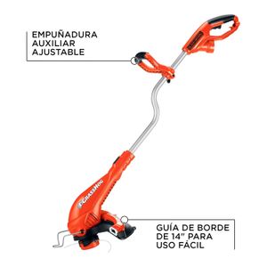 Motoguadaña eléctrica Black Decker 14" 800W - BLACK + DECKER