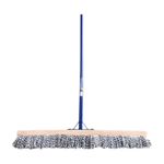 Abrillantador-con-mango-metalico-de-lana-con-una-base-de-madera-de-80-cm-y-un-tubo-metalico-recto-color-azul-de-140-m.