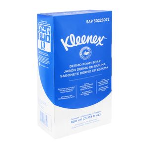 Jabon espuma para manos con hidratantes e ingredientes naturales; 800 ml. - KLEENEX
