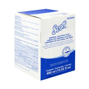 Jabon espuma para manos con hidratantes uso general en spray; 400 ml. - SCOTT