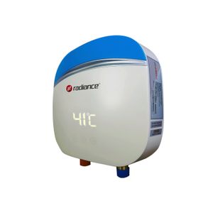 Calefón eléctrico con elemento calentador patentado para suits o un solo punto de consumo y temperatura constante. - RADIANCE