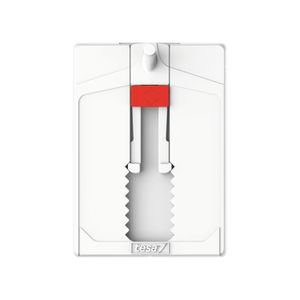 Clavo adhesivo AJUSTABLE PARA PARED color blanco; 6,5 cm x 4,5 cm. - TESA