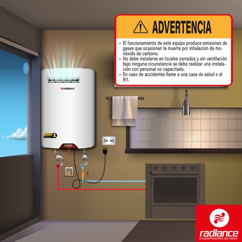 Calefon-Radiance-Sorm-32L-Soporta-climas-extremos-con-pantalla-extendible