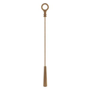 Bastón de cortina dorado de 3/4 plg, medida 0,8 cm - SUMINCOGAR