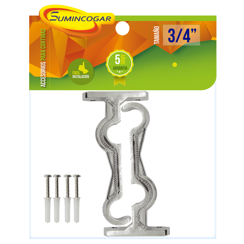 Soporte-Doble-3-4Plg-Cromo-X-2-Unid