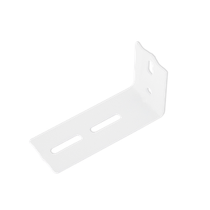 Soporte de pared tipo Super riel para tubo de cortina. Color blanco. Pack x 2 - SUMINCOGAR