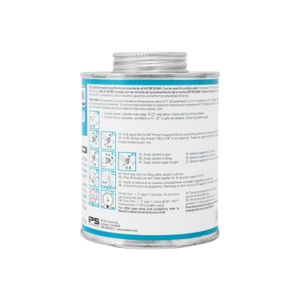 Pegamento para tuberías PVC-U cemento solvente secado rapido; 473 ml. - WELD ON