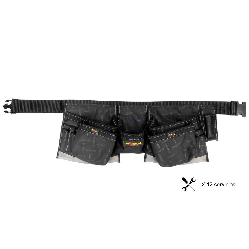 Cinturon-porta-herramientas-con-12-servicios-y-correa-con-hebilla-de-liberacion-lateral.