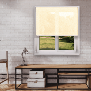 Cortina enrollable con tejido Screen color beige 1,20 x 2,20m. (ancho x alto) - EUROCORT