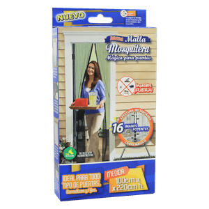 Malla mosquitera de 2,20 x 1m con tejido fino, resistente a insectos y mosquitos. No obstruye la ventilación. - SUMINCOGAR