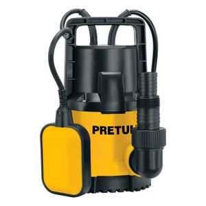 Bomba sumergible plástica, 1/2 HP para agua limpia - PRETUL