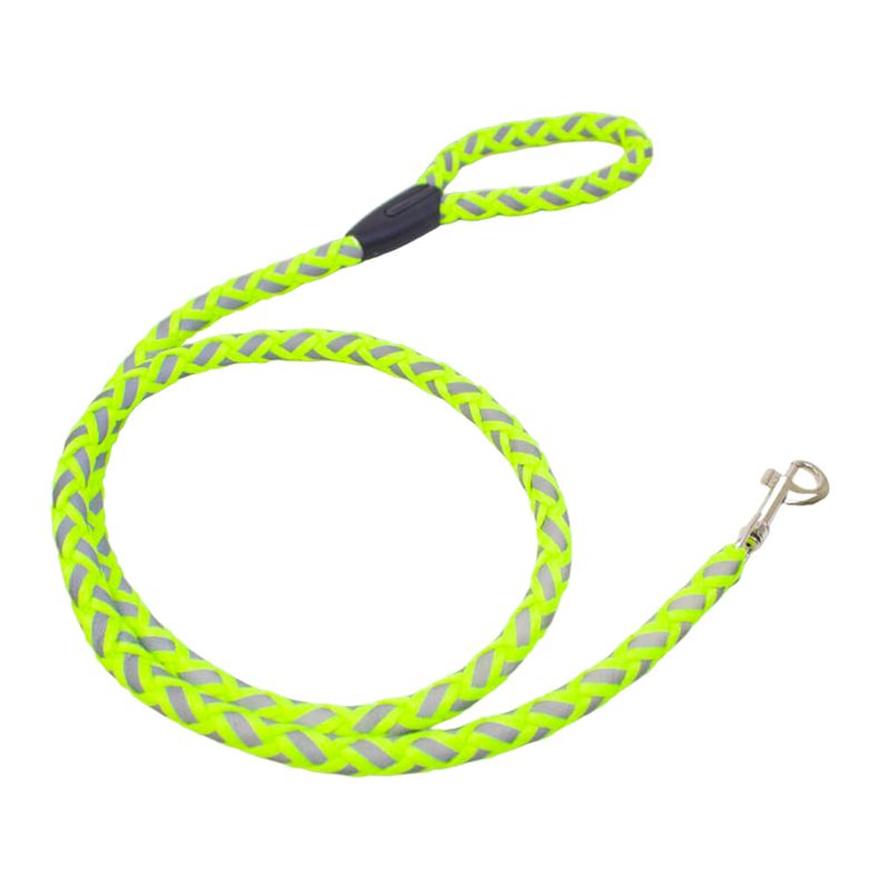 Correa-para-perro-de-poliester-de-120-cm-de-color-VERDE-NEON.