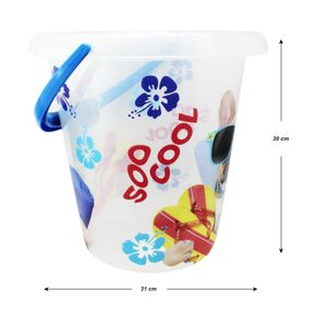 Balde transparente con IMÁGENES de 12 l. - ORGILL