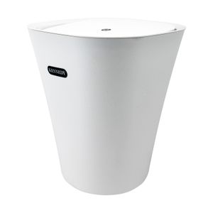 Basurero BLANCO de Polipropileno 8,5 l. - KENNEDY