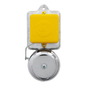 Timbre campanilla de 110 V color plateado con campana y martillo. - LEDVANCE