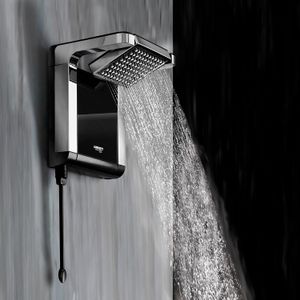 Ducha Elect Acqua Star Negra Cr 110V - LORENZETTI