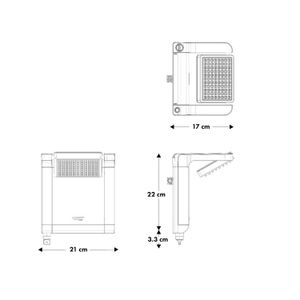 Ducha Elect Acqua Star Regulab Cr 110V - LORENZETTI
