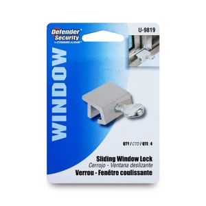 Seguro Para Ventanas Aluminio X 4U - DEFENDER SECURTY