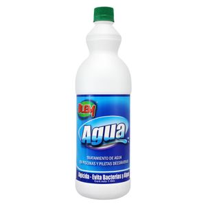 Algicida para piscinas para tratamiento de agua en piscinas y piletas decorativas (EVITA BACTERIAS Y ALGAS). 1 l. - BLEM