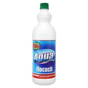 Floculante para piscinas clarificador líquido para mantener aguas claras y transparentes. 1 l. - BLEM